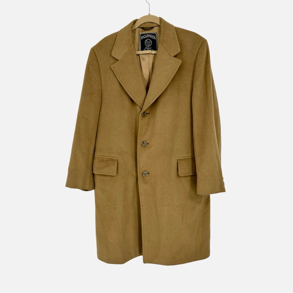 Kashmara 100% Alpace vintage union label pea coat